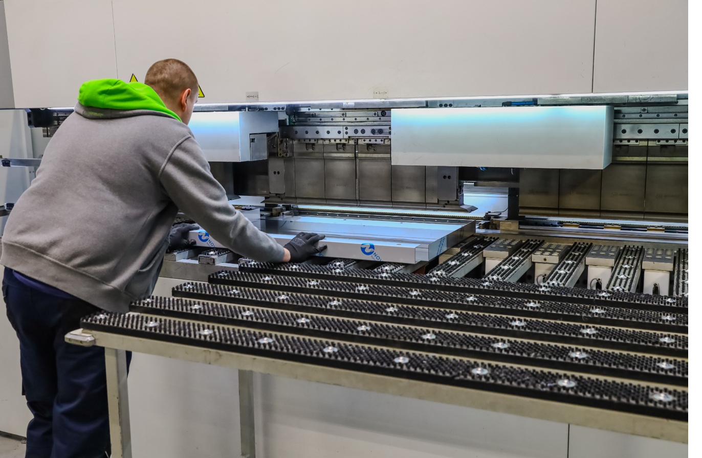 Operator at Trumpf TruBend Center 5030