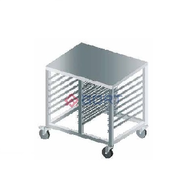 GN container slide bar trolley with top plate