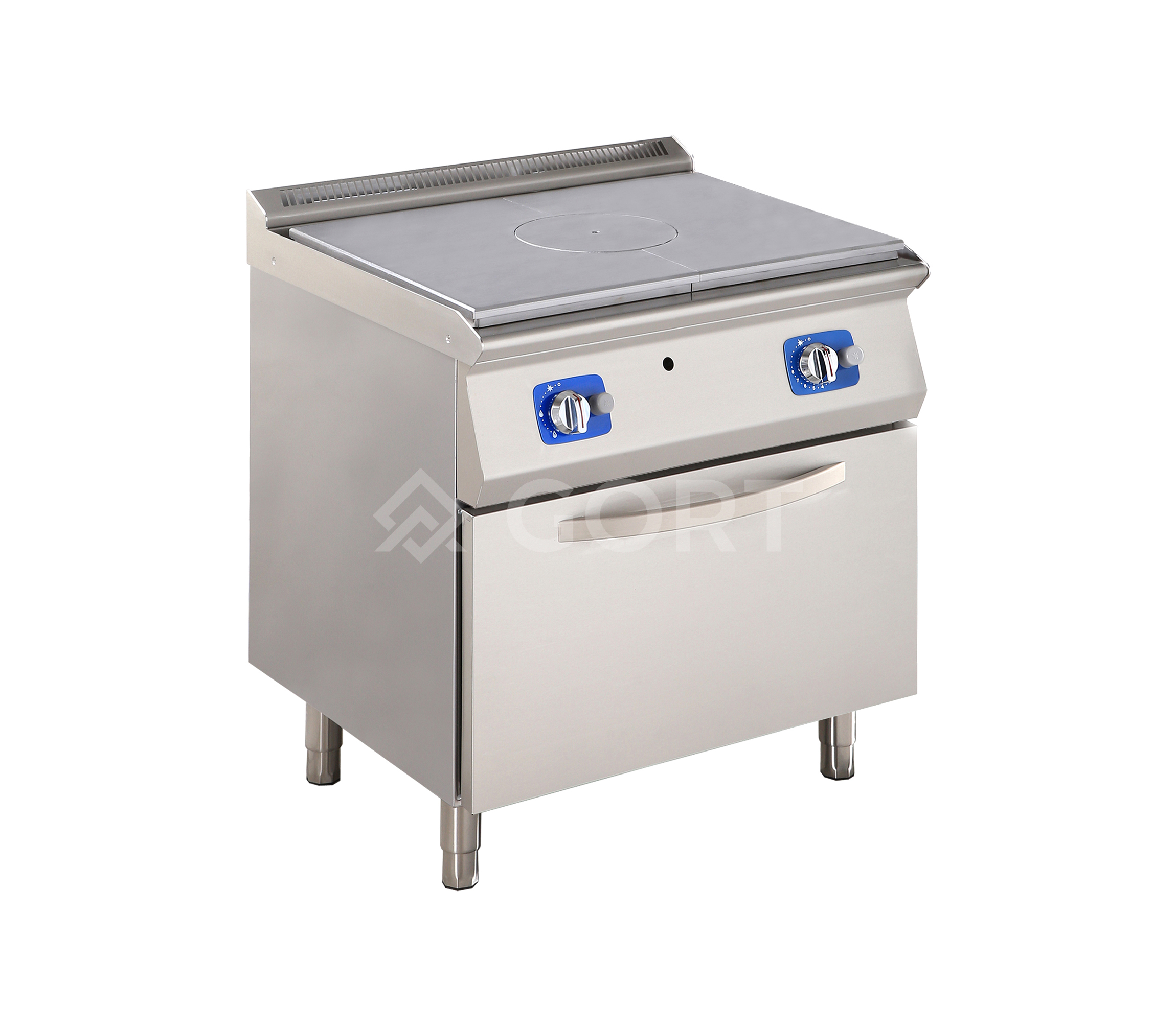 Gas solid top on gas oven
