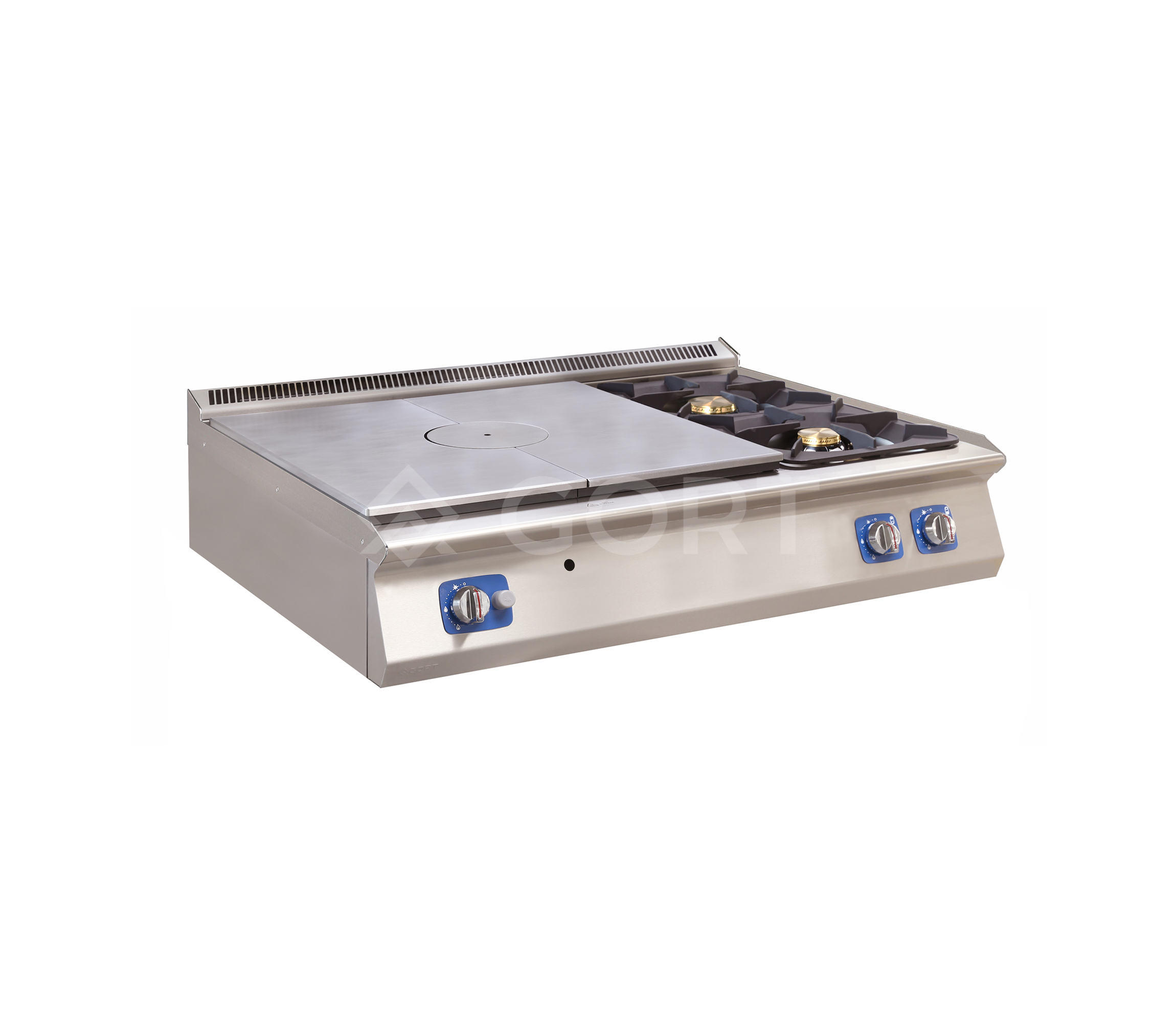 Gas solid top with 2 burner gas cooking top 1200 MM L900