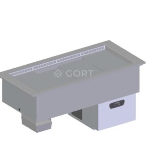 Wanna chłodnicza z nawiewem DROP-IN 700 4x GN1/1, s/wbudowane