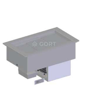 Wanna chłodnicza z nawiewem DROP-IN 700 3x GN1/1, s/zdalne